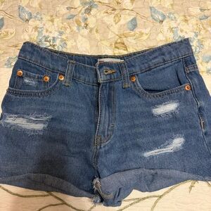Levi's Classic Blue Jean Shorts